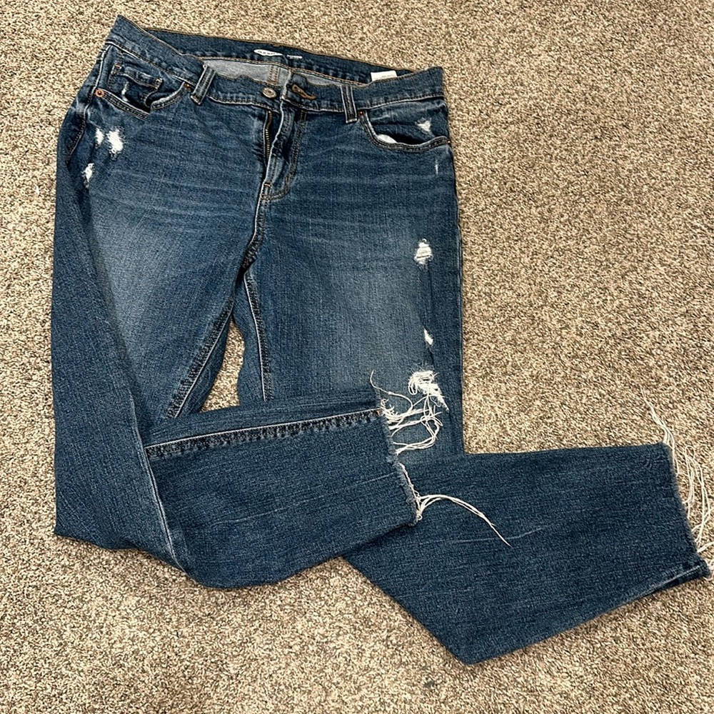 Old navy boyfriend mid rise jean